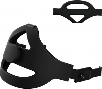 Ermorgen Adjustable VR Headband for Quest with Non-Slip Design and Head Cushion - Black image1.jpg