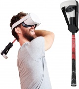 DeadEyeVR DriVR - VR Golf Club Handle Accessory (Red - Metal) image1.jpg