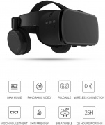 Welfiit VR Headset with Wireless Remote, 3D Glasses for Movies & Games, Compatible with IOS, Android, iPhone 13, Samsung Galaxy image3.jpg