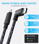 YRXVW 16FT USB-C to USB-C 3.0 Link Cable for Meta Quest2-Pro - High-Speed Data Transfer & Fast Charging Cord image2.jpg