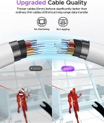 Warrky Link Cable 16 FT Compatible with Meta Quest 2【No Disconnect Issues image3.jpg
