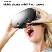 Subeirey 3D VR Headset for iPhone & Android - Wireless Virtual Reality Goggles for Movies & Games image2.jpg