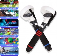 VR Beat Saber Long Stick Handles and Dual Handles Extension Grips Accessories for Meta-Meta Quest 2 Playing BeatSaber Games and VR Game image6.jpg