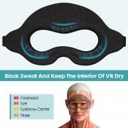 VR Sweat Mask Foam Band for Meta Quest 2 Pro VR Workout Supernatual Face Dry Cool Guard Cover image5.jpg