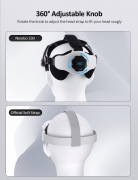 NexiGo Adjustable Head Strap for Meta Quest 2 - Comfortable VR Experience with Enhanced Support and Balance image3.jpg