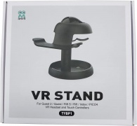AMVR Stand Holder for Meta Quest 2-Quest Pro-PSVR2-Pico 4 - Universal VR Headset Display Dock with 2 Touch Controllers Hanger Station image10.jpg